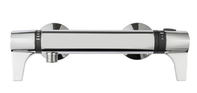Triton Club EXE Lever Paddle Handle Thermostatic Unichrome Bar Mixer Shower