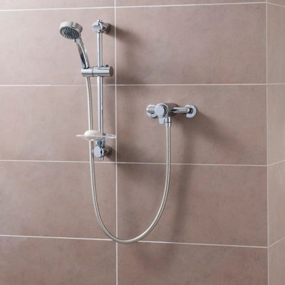 Triton Dene Concentric Thermostatic Mixer Shower Exposed with