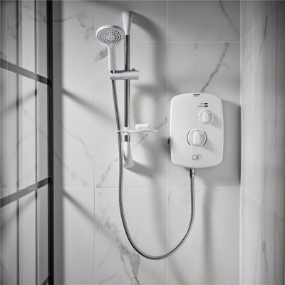 Triton JADE 4 8.5KW White Electric Shower - T80XR Zante Caselona Trance T100xr