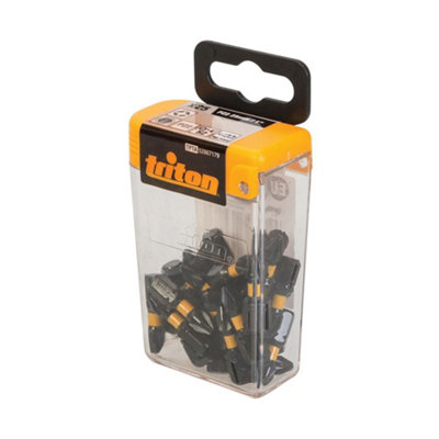 Triton - Pozi Screwdriver Impact Bit 25pk - PZ2 25mm
