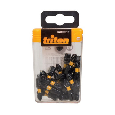Triton - Pozi Screwdriver Impact Bit 25pk - PZ2 25mm