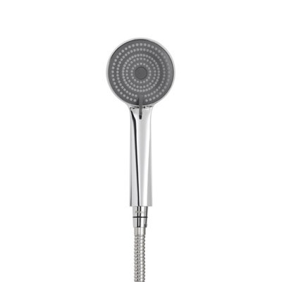 Triton Sara Shower Head Chrome Universal 3 Spray Modes High Flow + 2m Hose - 5