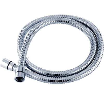 Triton Shower Hose 2m Metre Metal Stainless Steel Anti Twist Chrome Modern