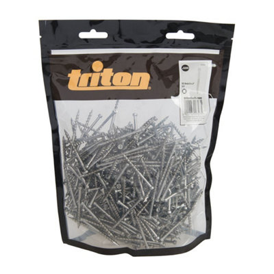 Triton Stainless Steel Pocket-Hole Screws Pan Head Coarse - SS Deck 8 x 2" 500pk - 3