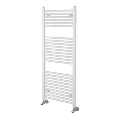 Triton White Heated Towel Rail - 1200x500mm