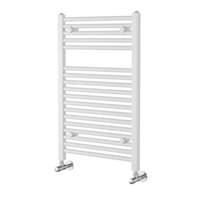 Triton White Heated Towel Rail - 770x500mm