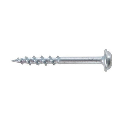 Triton Zinc Pocket-Hole Screws Washer Head Coarse - P/HC 8 x 1-1/2" 250pk - 3