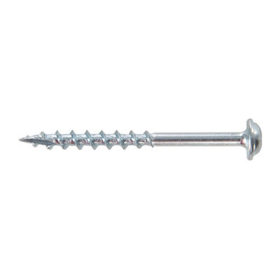 Triton Zinc Pocket-Hole Screws Washer Head Coarse - P/HC 8 x 2" 250pk - 3