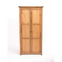 Trivento  2 Door Wardrobe Wood Knob