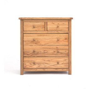 Trivento 5 Drawer Chest of Drawers Wood Knob