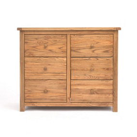 Trivento 6 Drawer Chest of Drawers Wood Knob