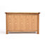 Trivento Light wood Blanket Box Ottoman