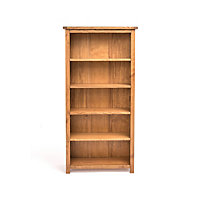 Trivento Light Wood Bookcase 180x90x30cm