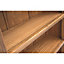 Trivento Light Wood Bookcase 90x70x25cm