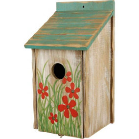 Trixie Bird Painted Nesting Box 15 x 28 x 14cm