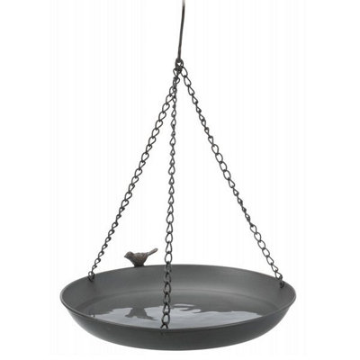 Trixie Metal Wild Bird Hanging Water Bath Bowl 30cm