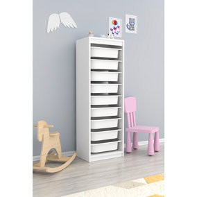 Trofast Monada 9N Plastic Drawer Storage Cabinet Dresser Closet Organizer- Toys Organizer