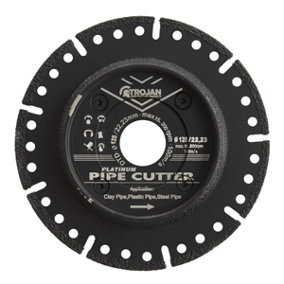 Trojan Platinum Pipe Cutter Blade 125mm/5" x 22.23