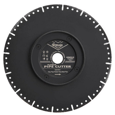 Trojan Platinum Pipe Cutter Blade 230mm/9" x 22.23