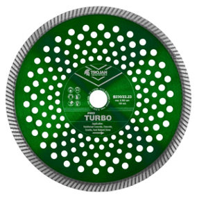 Trojan Pro Turbo Diamond Blades 230mm/9" x 22.23