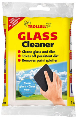Trollull Glass Cleaner - 1 Sponge
