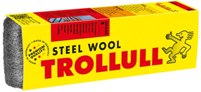 Trollull Steel Wool 200g Sleeve Grade 4