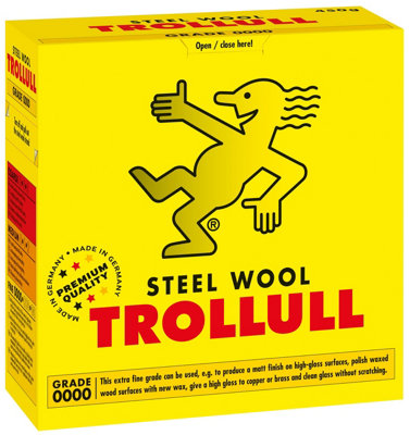 Trollull Steel Wool 450g Box Grade 0000