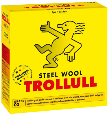 Trollull Steel Wool 450g Box Grade 00