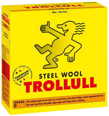 Trollull Steel Wool 450g Box Grade 0