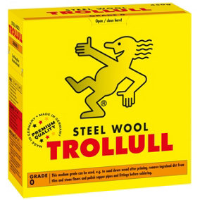 Trollull Steel Wool 450g Box Grade 0