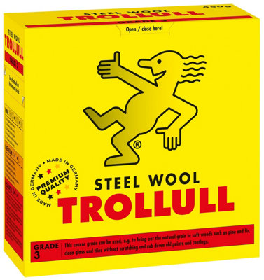 Trollull Steel Wool 450g Box Grade 3