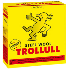Trollull Steel Wool 450g Box Grade 3