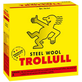 Trollull Steel Wool 450g Box Grade 4