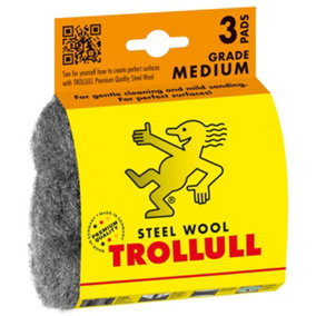 Trollull Steel Wool DIY Pack Medium - TWIN PACK