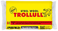 Trollull Steel Wool Eight Pads Grade 3