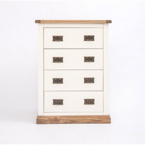 Tropea 4 Drawer Chest of Drawers Bras Drop Handle