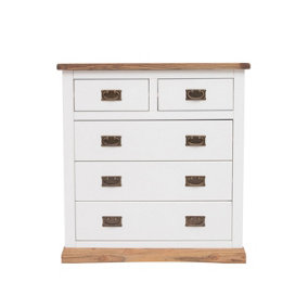 Tropea 5 Drawer Chest of Drawers Bras Drop Handle