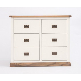 Tropea 6 Drawer Chest of Drawers Bras Drop Handle