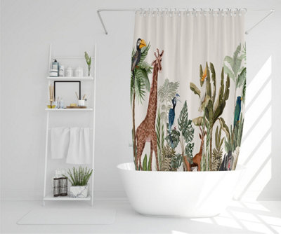 Tropical Animals (Shower Curtain) / Default Title Price Comparisons | Compare The Build
