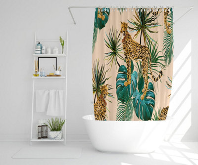 Tropical Cheetah (Shower Curtain) / Default Title Price Comparisons | Compare The Build