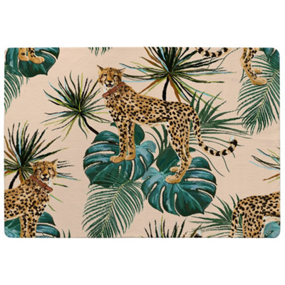 Tropical Cheetah Special Soft Home Rug