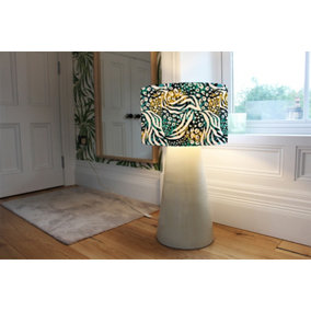 Tropical Leaves & Animal Print (Ceiling & Lamp Shade) / 45cm x 26cm / Ceiling Shade