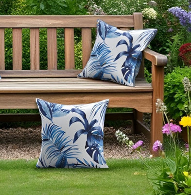 Tropical Outdoor Water-repellant Cushion - Pair