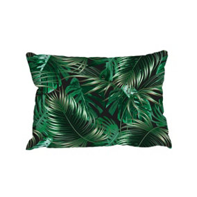 Tropical palm leaves, jungle leaves (Outdoor Cushion) / 45cm x 30cm