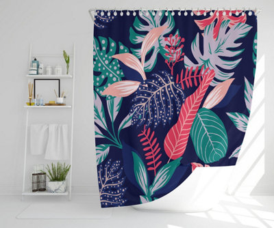 Tropical Plant Leaves (Shower Curtain) / Default Title Price Comparisons | Compare The Build