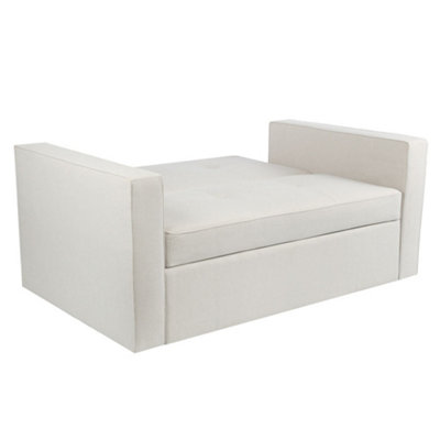 Troy - Pull Out Sofa Bed - Double Sofa Bed - Natural