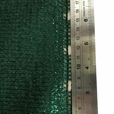 True Products 98% Shade Netting Privacy Screening Garden Fence 230gsm GREEN - 1.5m x 10m