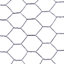True Products Galvanised Chicken Wire Netting  - Rabbit Poultry Pet Garden Fence 25mm Mesh - 0.6m x 50m