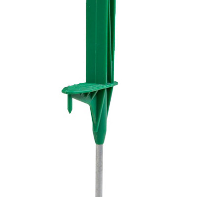 True Products Green 4ft/1.2m Heavy Duty Plastic Electric Fence Posts ...