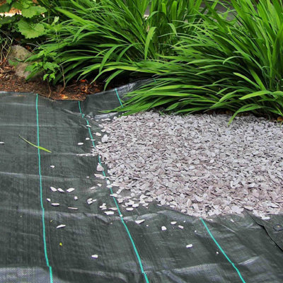 True Products Heavy Duty Woven Weed Control Fabric 100gsm - 2m x 100m